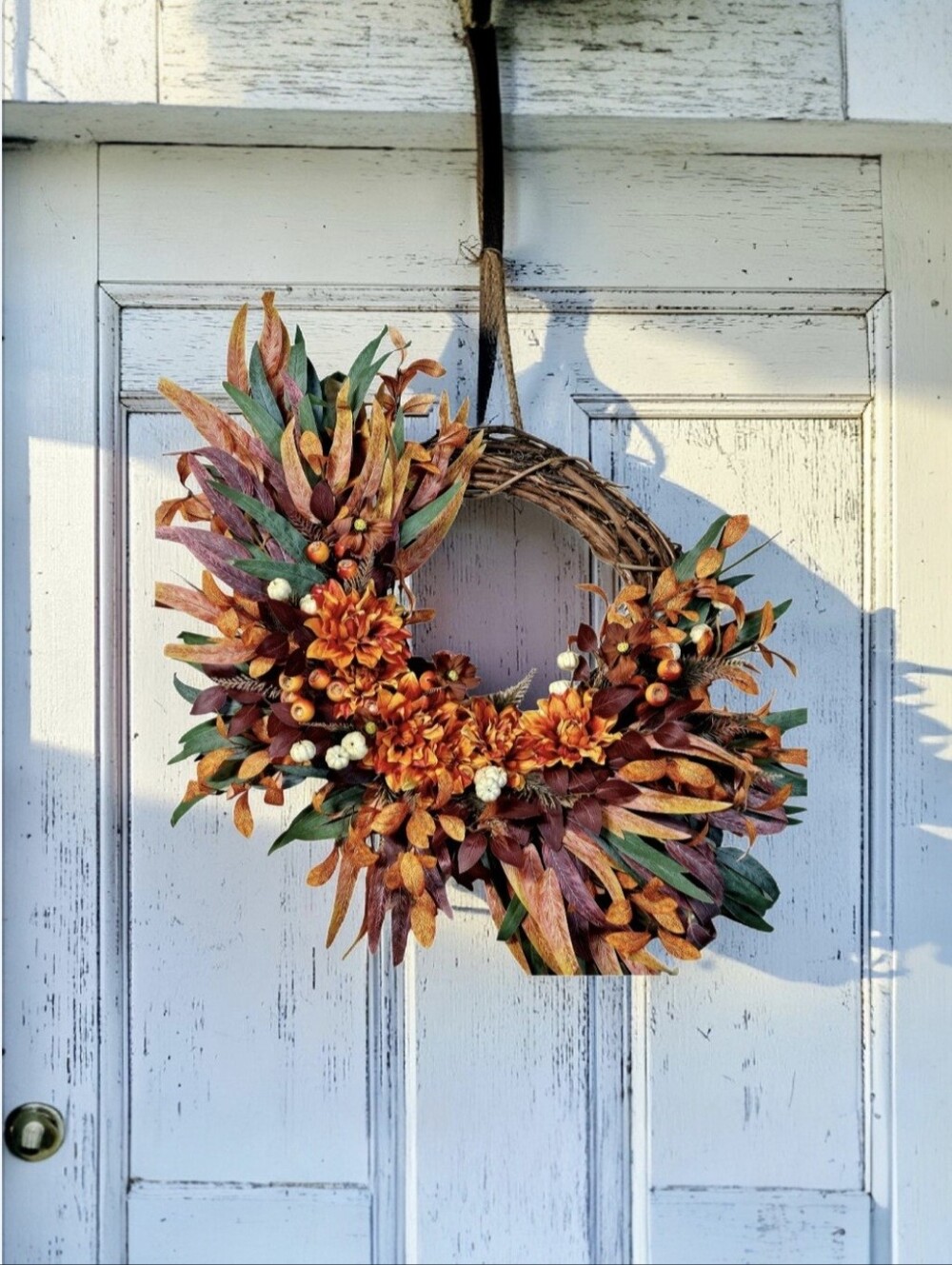Boho Fall Floral wreath